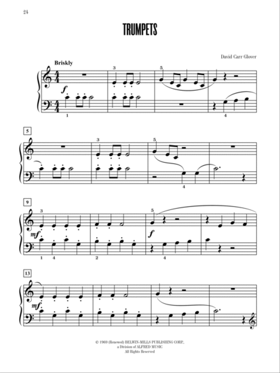 Favorite Contest Winners -- Summy-Birchard & Belwin, Book 1 Easy Piano scores gallery preview page 7