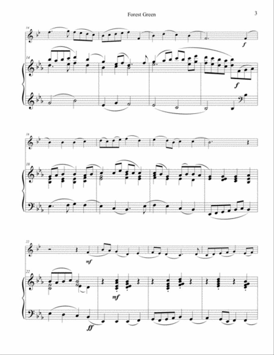 Forest Green Forest Green Horn scores gallery preview page 3