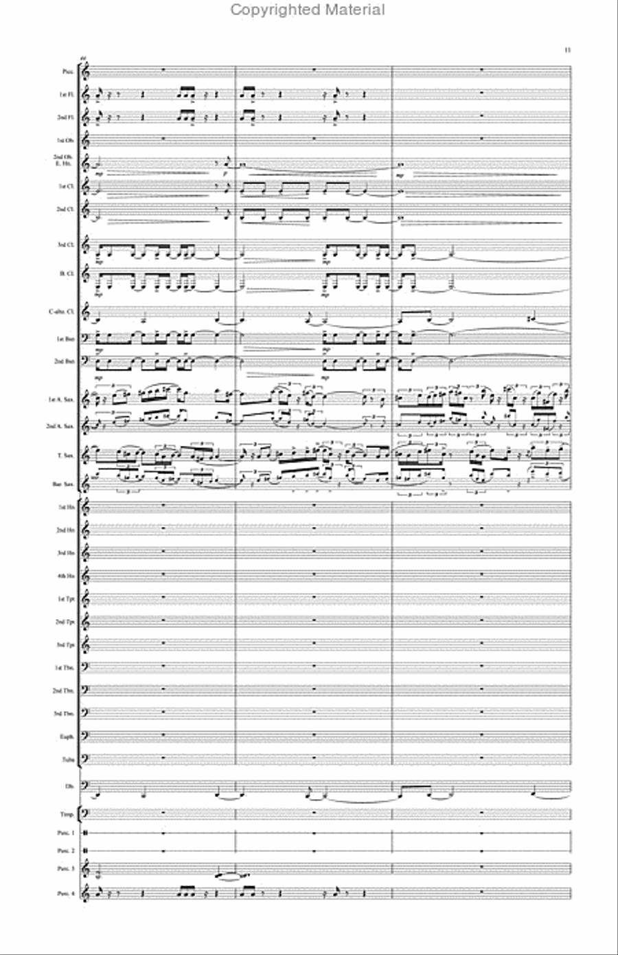 Kizuna Concert Band scores gallery preview page 12