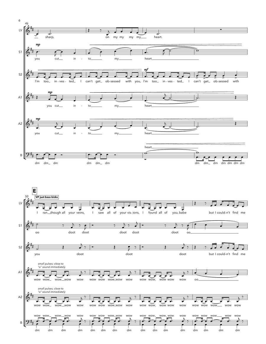 Obsessed Obsessed 3-Part scores gallery preview page 6