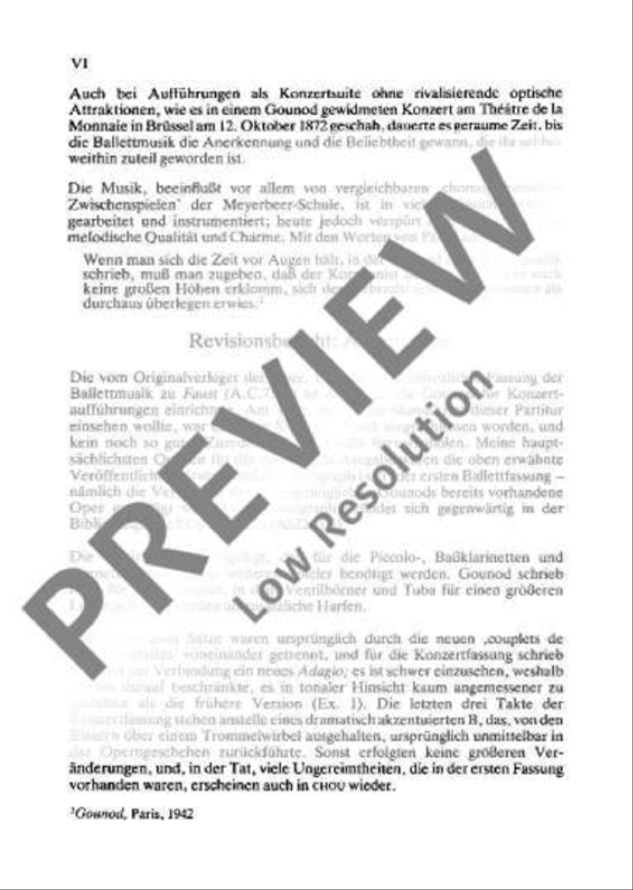 Faust (Margarethe) Faust (Margarethe) Orchestra scores gallery preview page 7