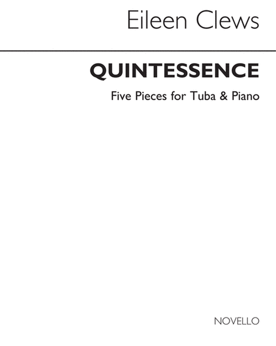 Quintessence for Tuba and Piano