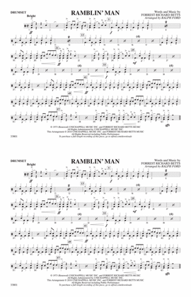Ramblin' Man: Drumset