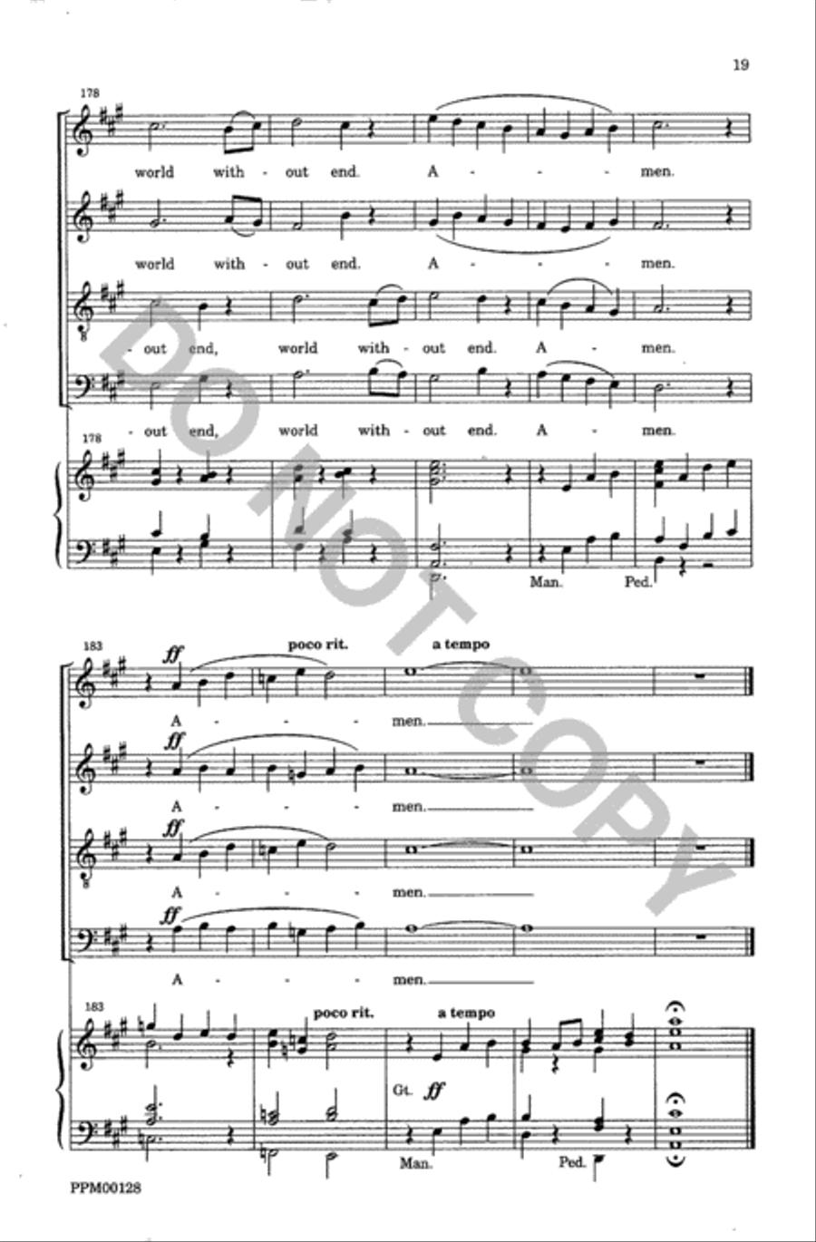 Magnificat and Nunc Dimittis 