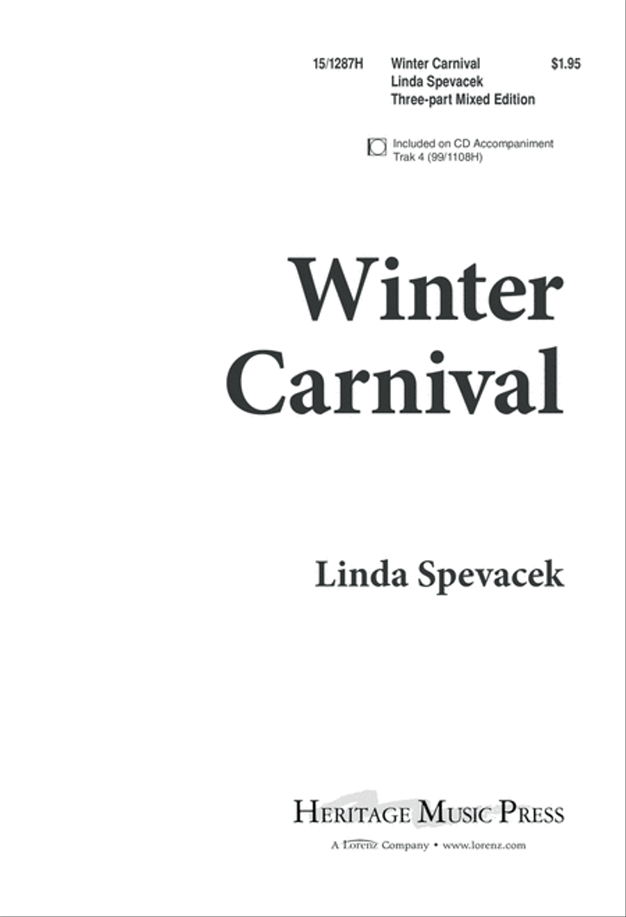 Winter Carnival Winter Carnival 3-Part scores gallery preview page 1
