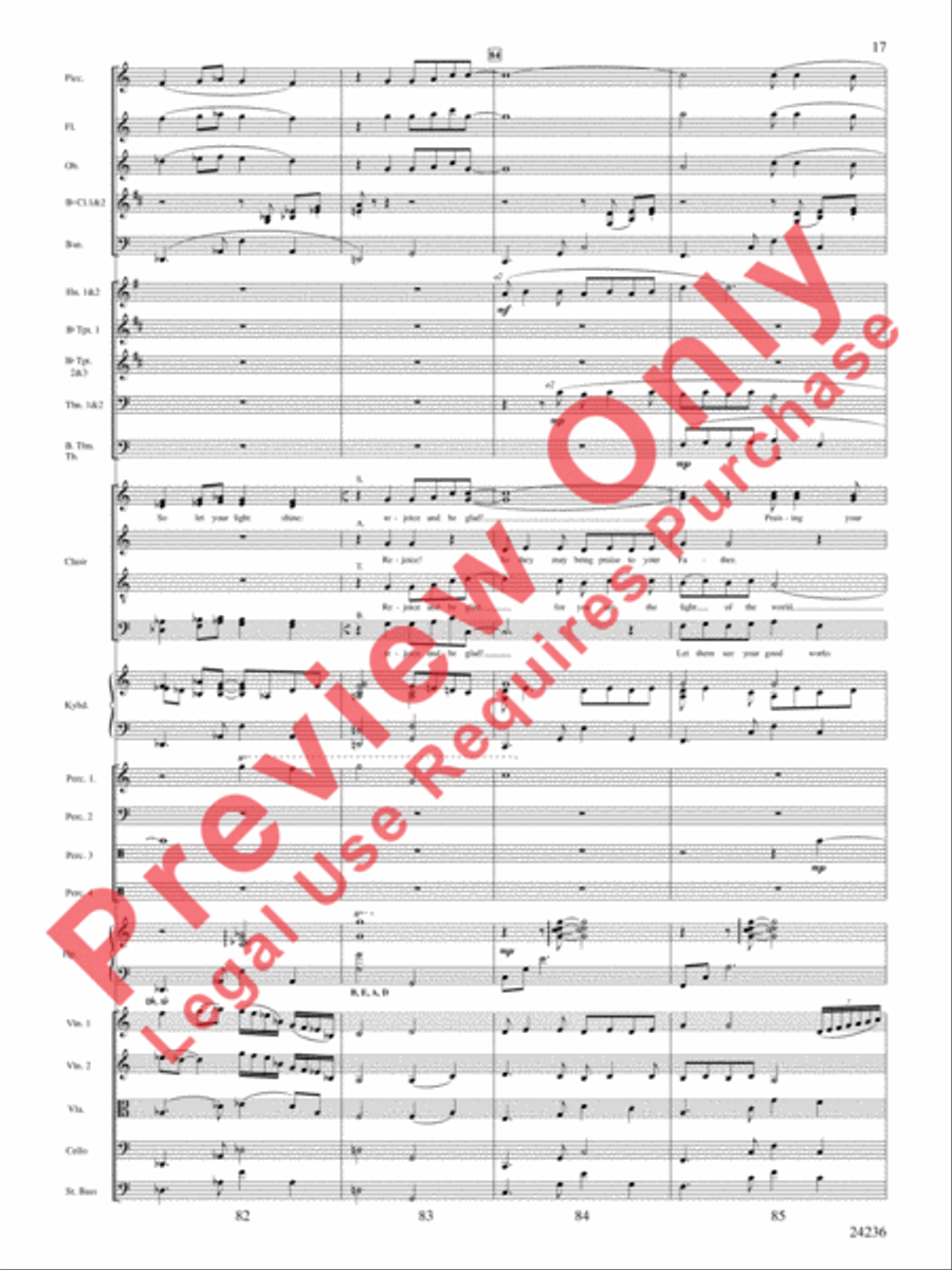 Rejoice and Be Glad Rejoice and Be Glad Choir scores gallery preview page 18