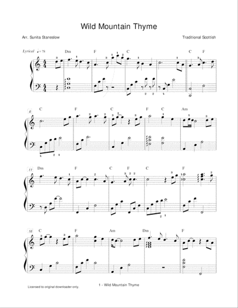 Sea and Sky Sea and Sky Harp scores gallery preview page 5