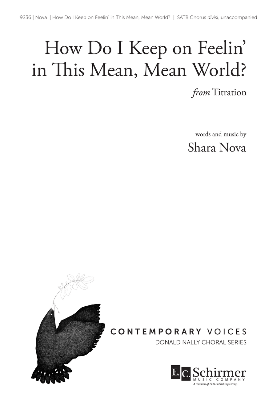 How Do I Keep on Feelin' in This Mean, Mean World? Divisi scores gallery preview page 1