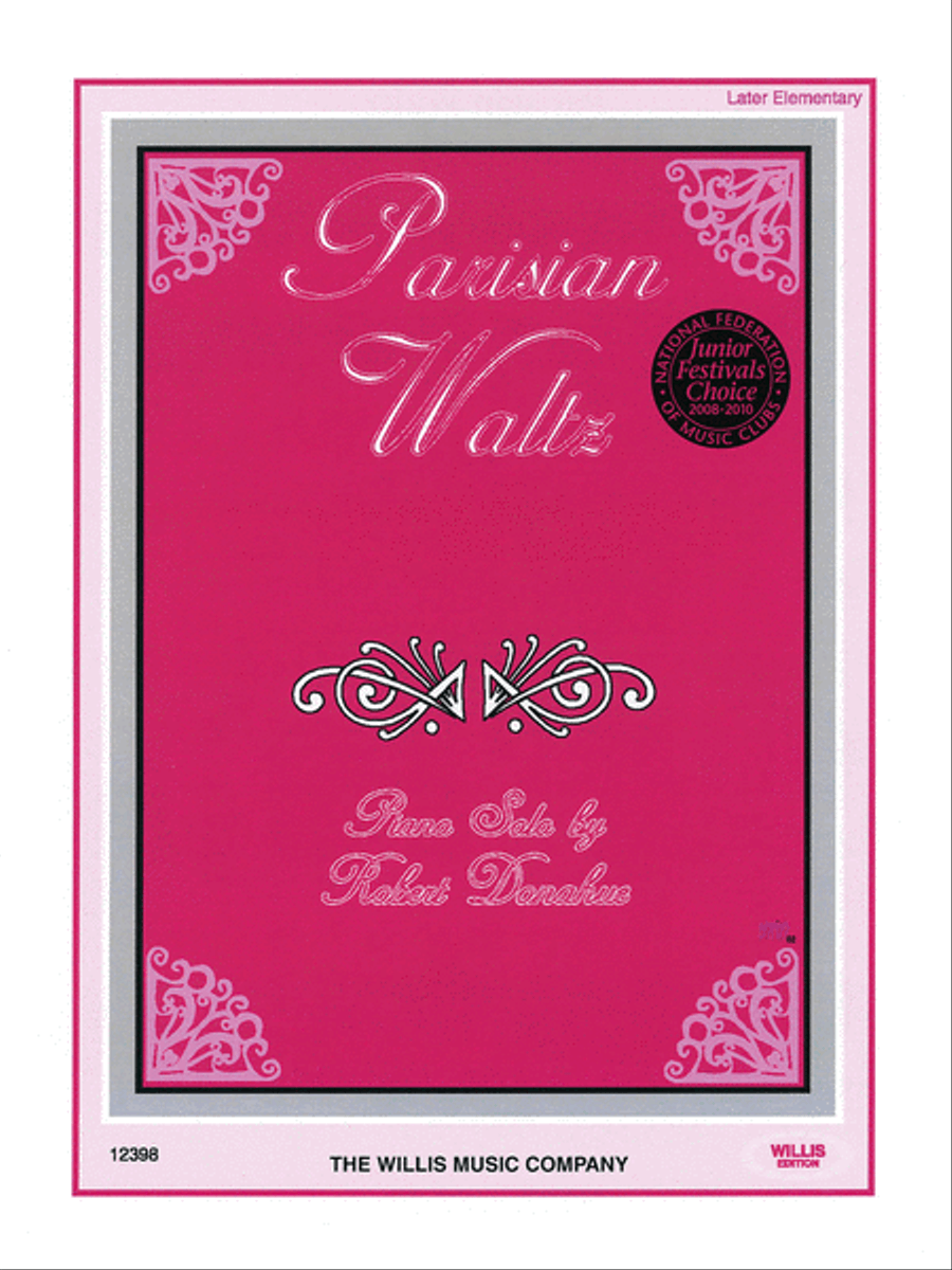 Parisian Waltz Easy Piano scores gallery preview page 1