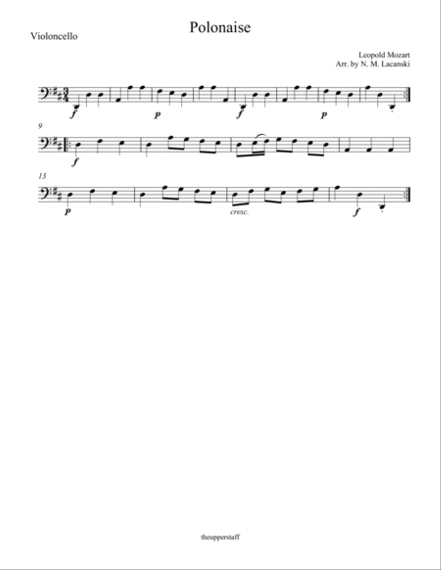 Polonaise String Orchestra scores gallery preview page 4