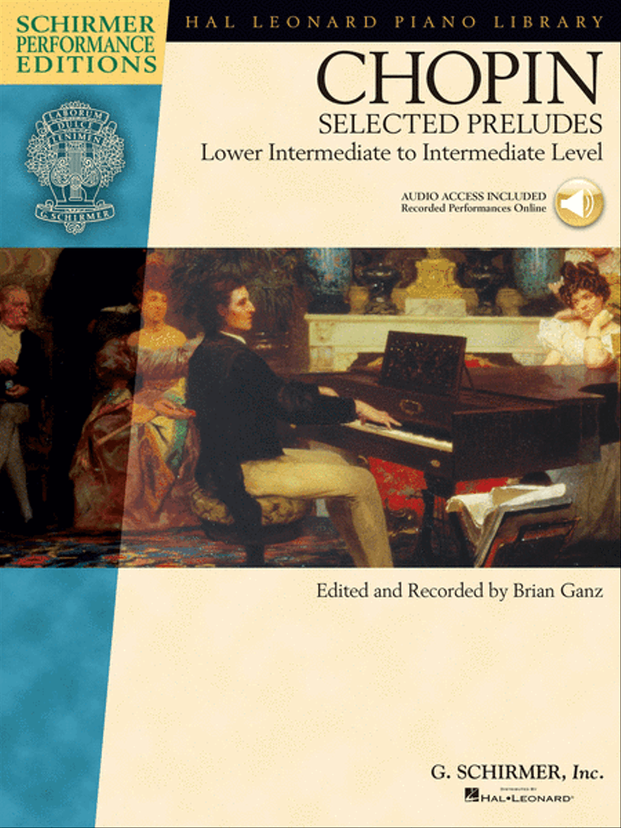 Chopin – Selected Preludes Piano Solo scores gallery preview page 1