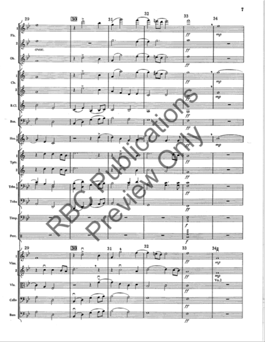 Gloria And Alleluia Gloria And Alleluia Full Orchestra scores gallery preview page 8