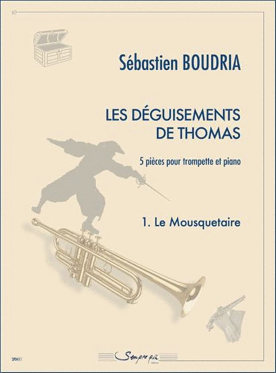 Les Deguisements De Thomas Trumpet Solo scores gallery preview page 1