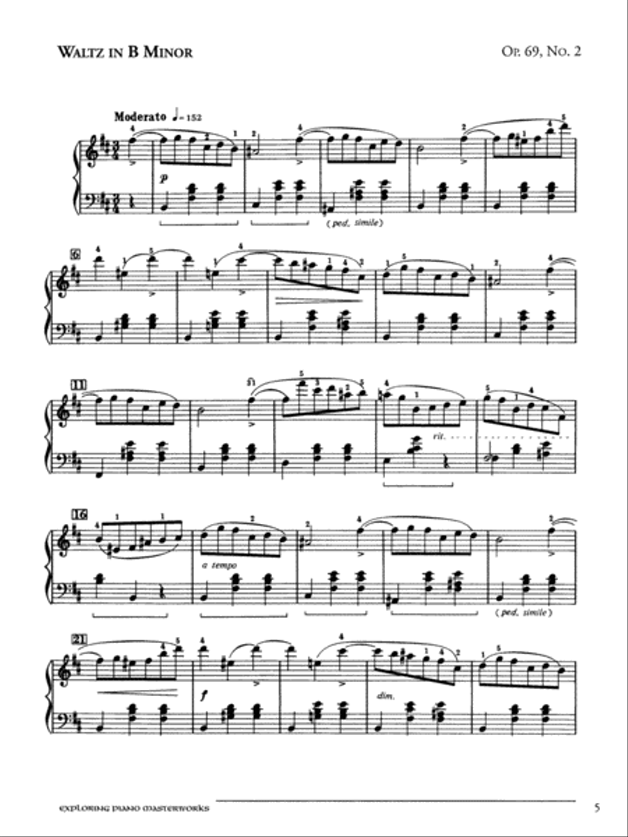 Exploring Piano Masterworks Piano Solo scores gallery preview page 8