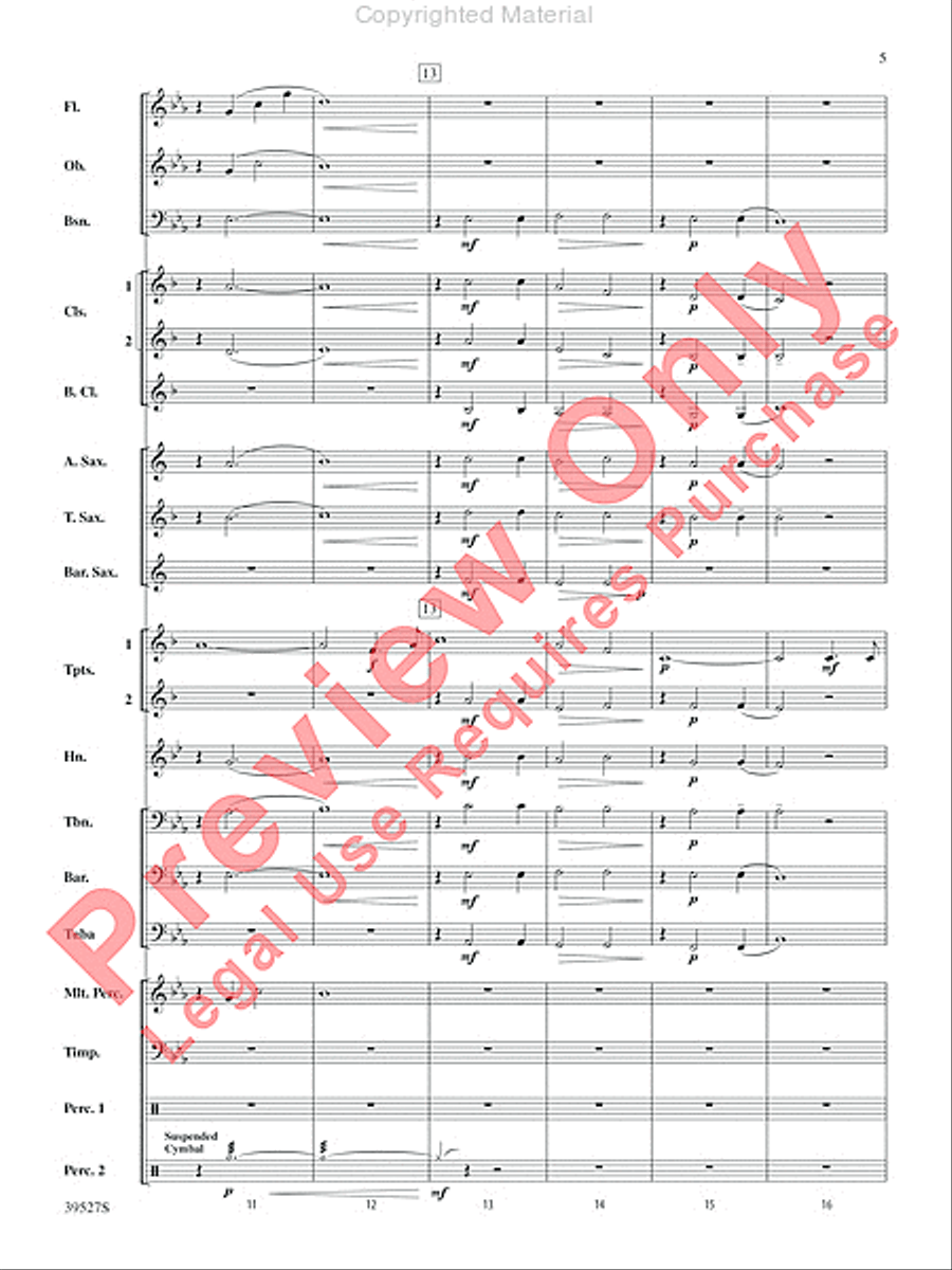 A Celebration of Taps A Celebration of Taps Concert Band scores gallery preview page 5