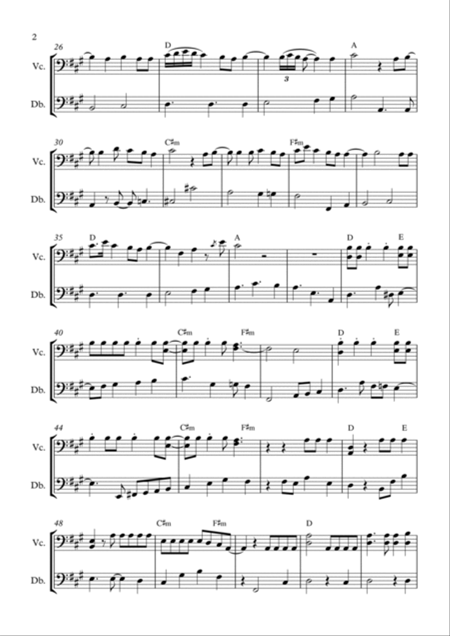 Cruel Summer Cruel Summer String Duet scores gallery preview page 2