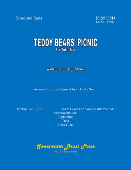 Teddy Bears’ Picnic (for Tuba Trio) image number null