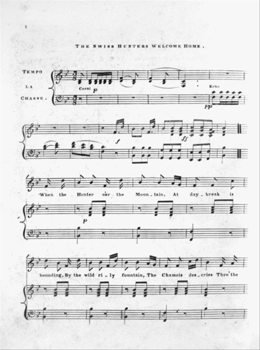 The Swiss Hunters Welcome Home Voice scores gallery preview page 2