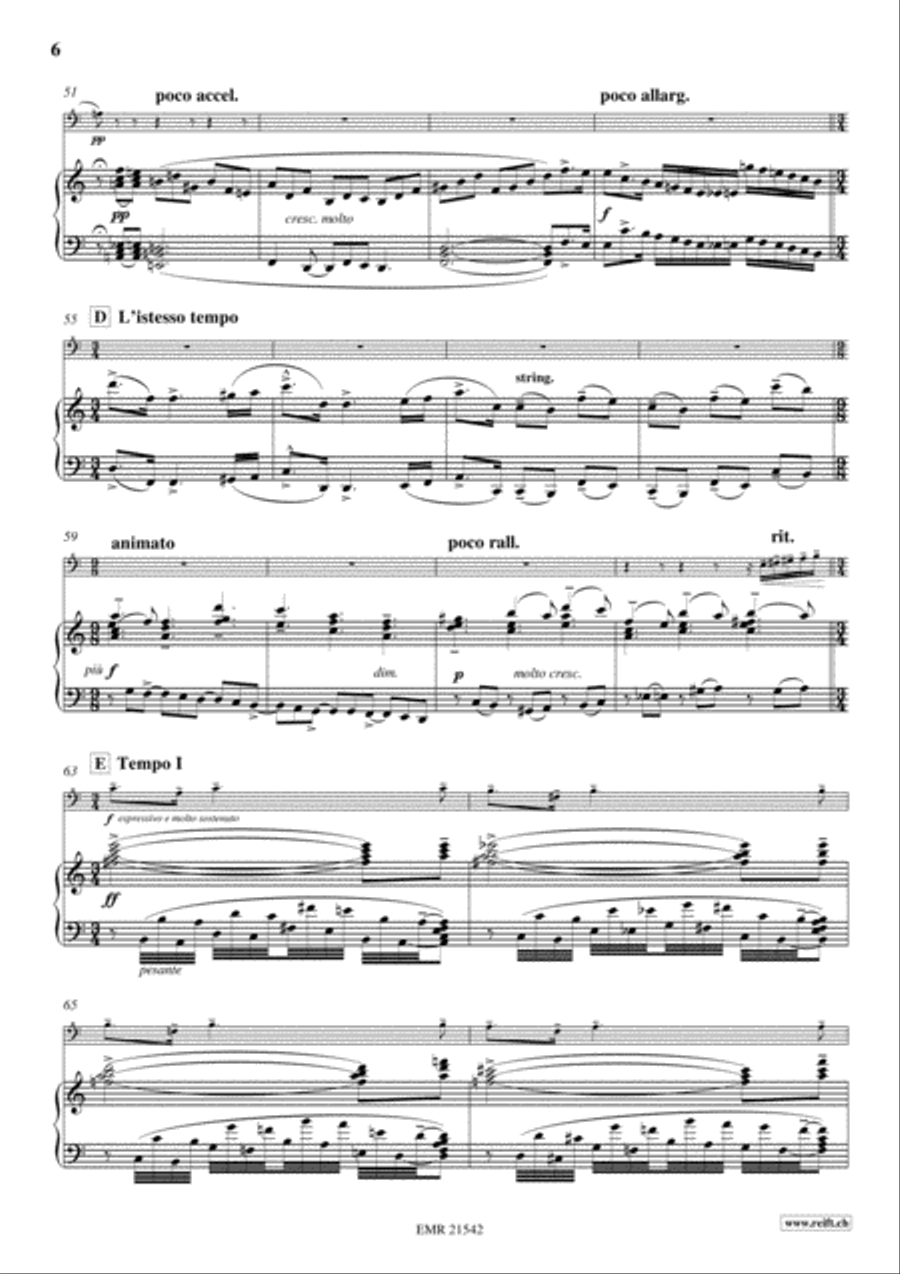 Concerto No. 10 Bass Recorder scores gallery preview page 6