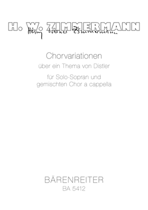 Choral Variations on a Theme by Hugo Distler