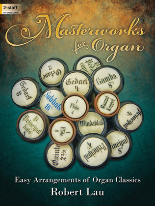 Book cover for Masterworks for Organ