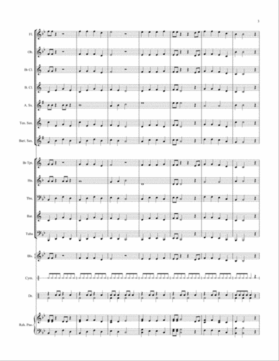 Groove Time Concert Band scores gallery preview page 4