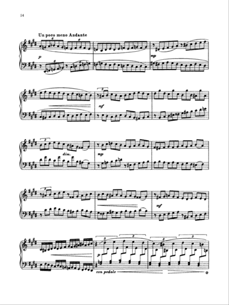 Sibelius: Ten Pieces, Op. 58 Piano Solo scores gallery preview page 3