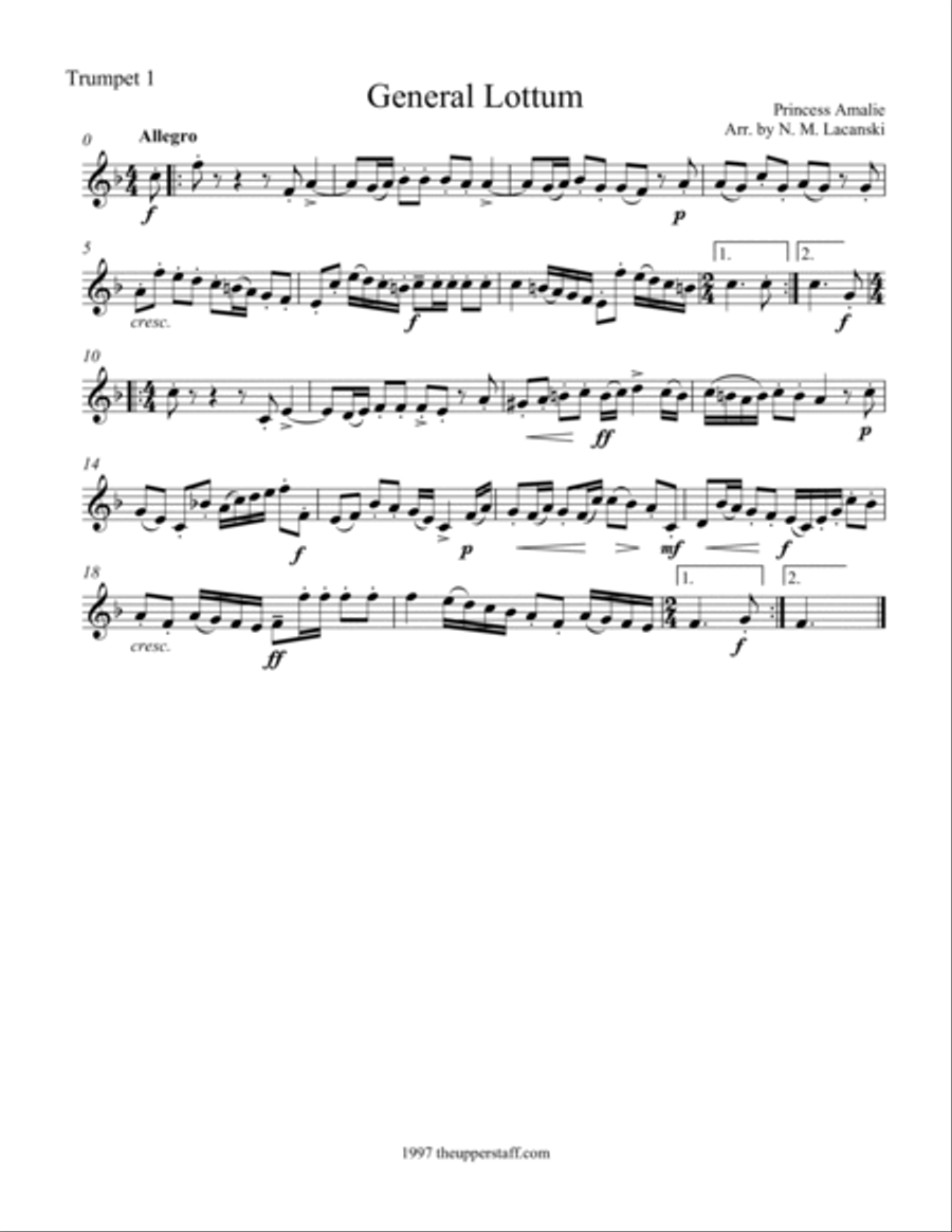 General Lottum General Lottum Brass Ensemble scores gallery preview page 3