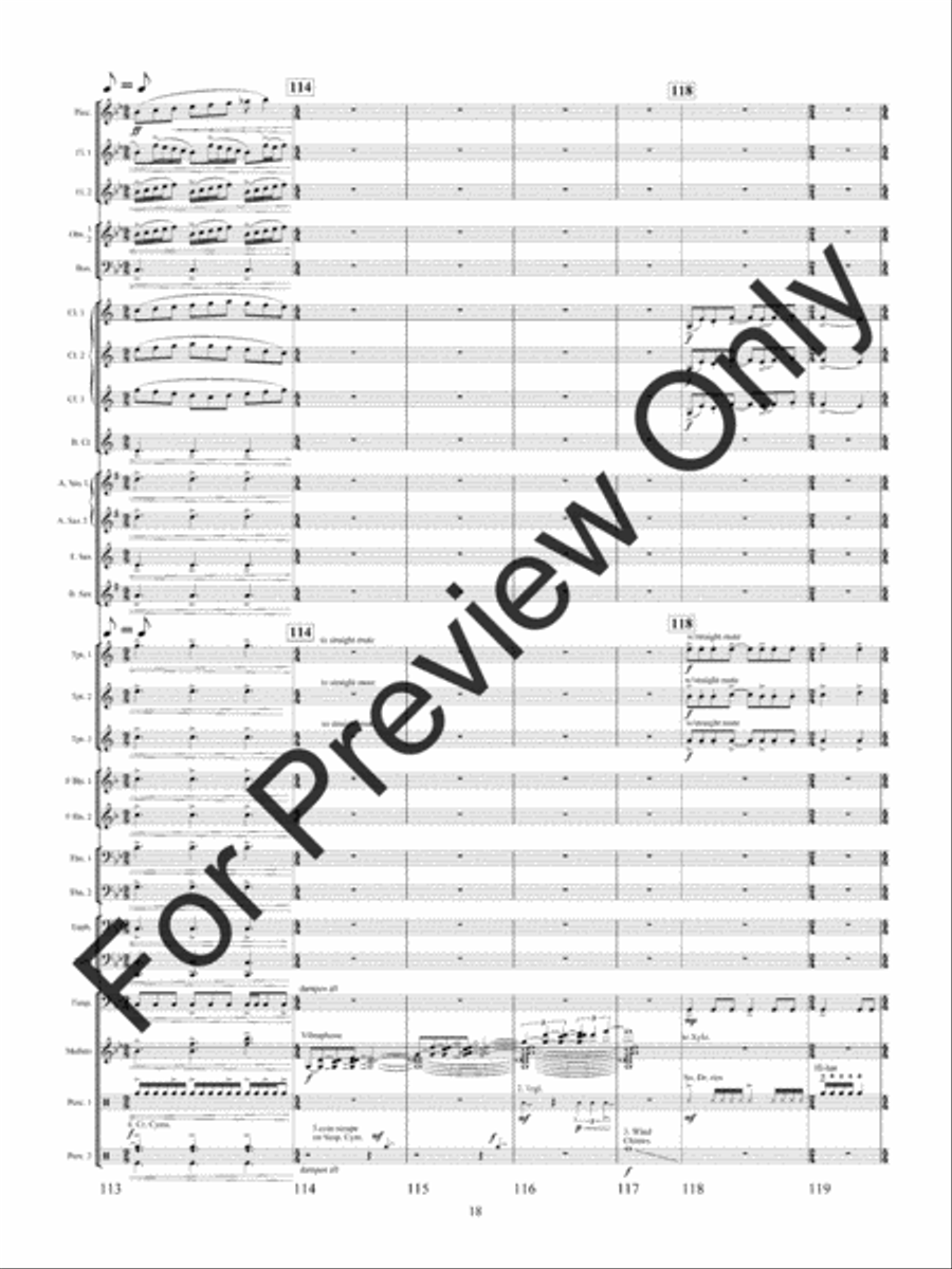Spitfire Spitfire Concert Band scores gallery preview page 21