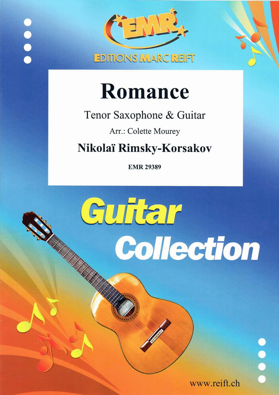 Romance Tenor Saxophone scores gallery preview page 1
