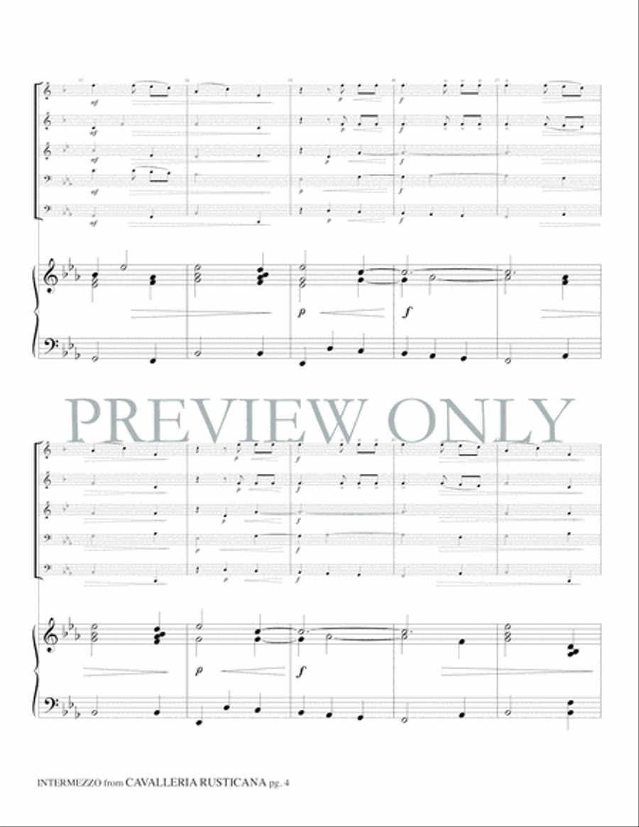 Intermezzo Brass Ensemble scores gallery preview page 6
