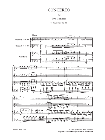 Concerto in E flat major Op. 35