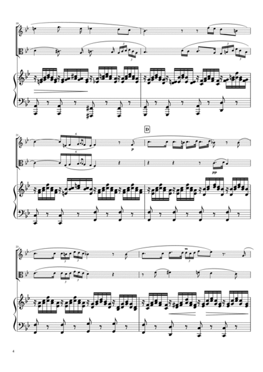 "Ave Maria" (Bdur) Piano trio / Violin & Viola