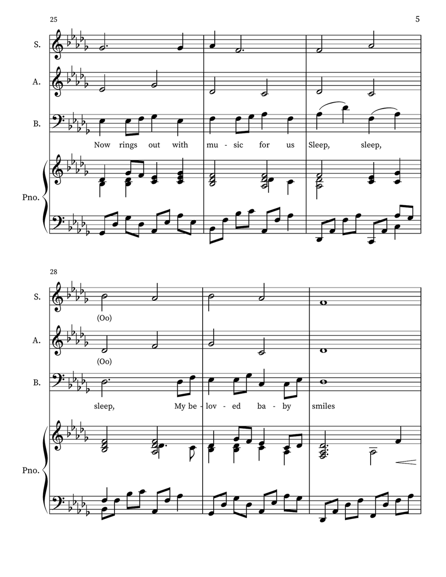 Still, Still, Still Still, Still, Still 3-Part scores gallery preview page 5