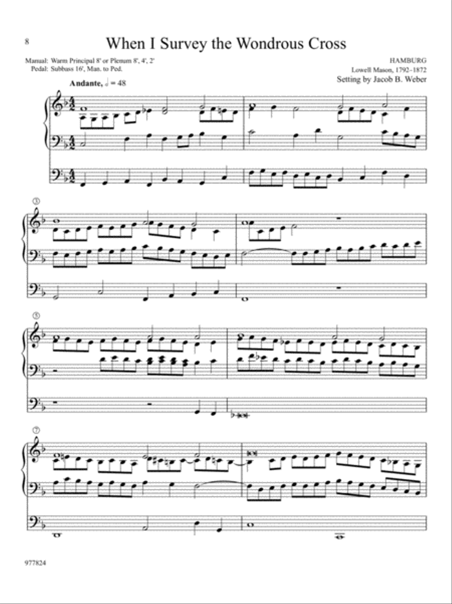 Lent Mosaics Organ scores gallery preview page 3