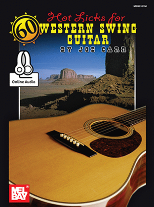 Book cover for 60 Hot Licks for Western Swing Guitar