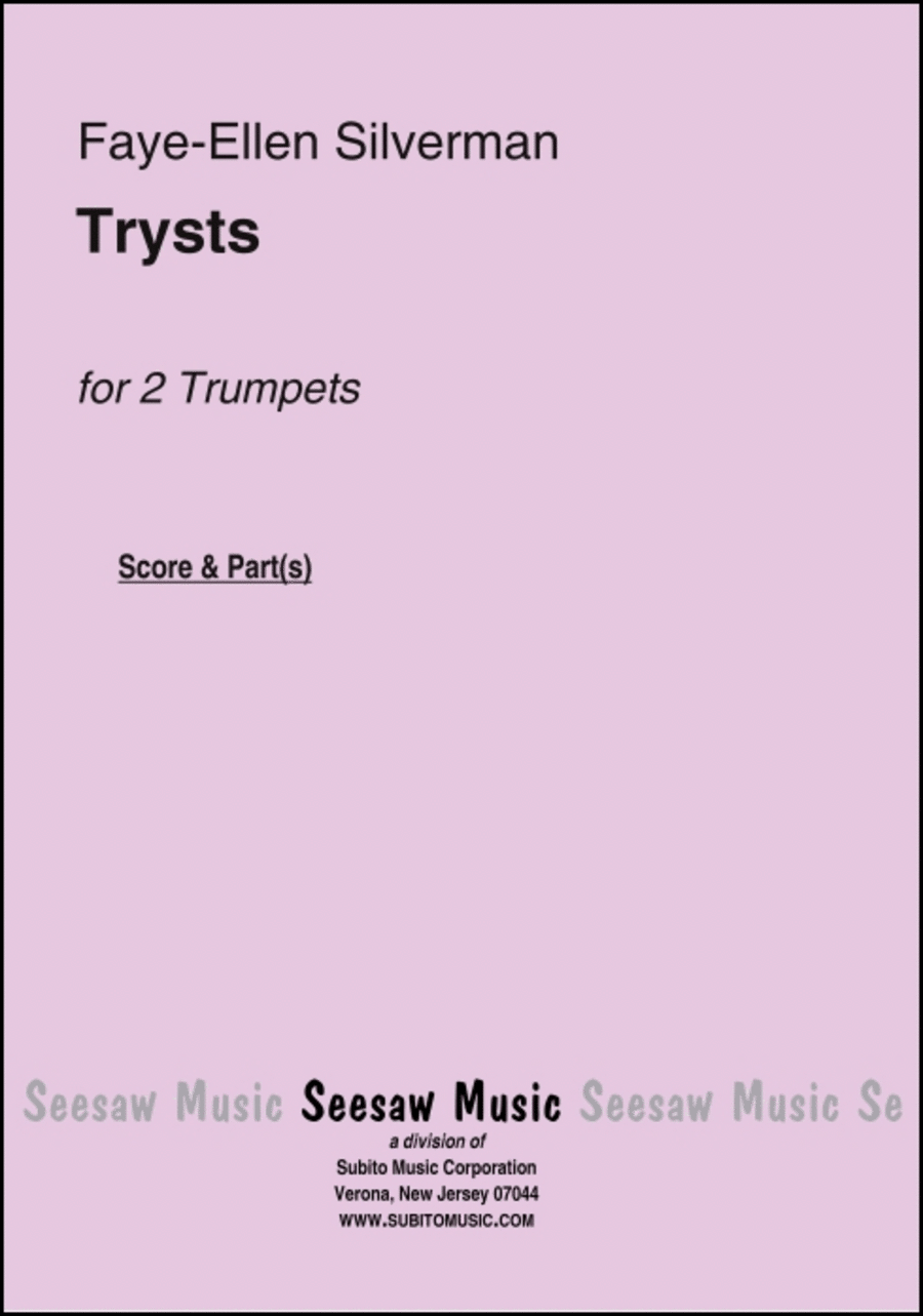 Trysts Trumpet Duet scores gallery preview page 1