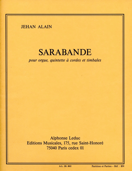 Sarabande (septet-mixed)