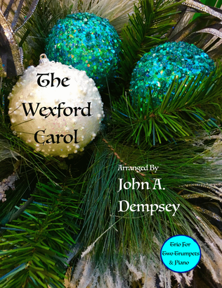 Book cover for The Wexford Carol (Trio for Two Trumpets and Piano)