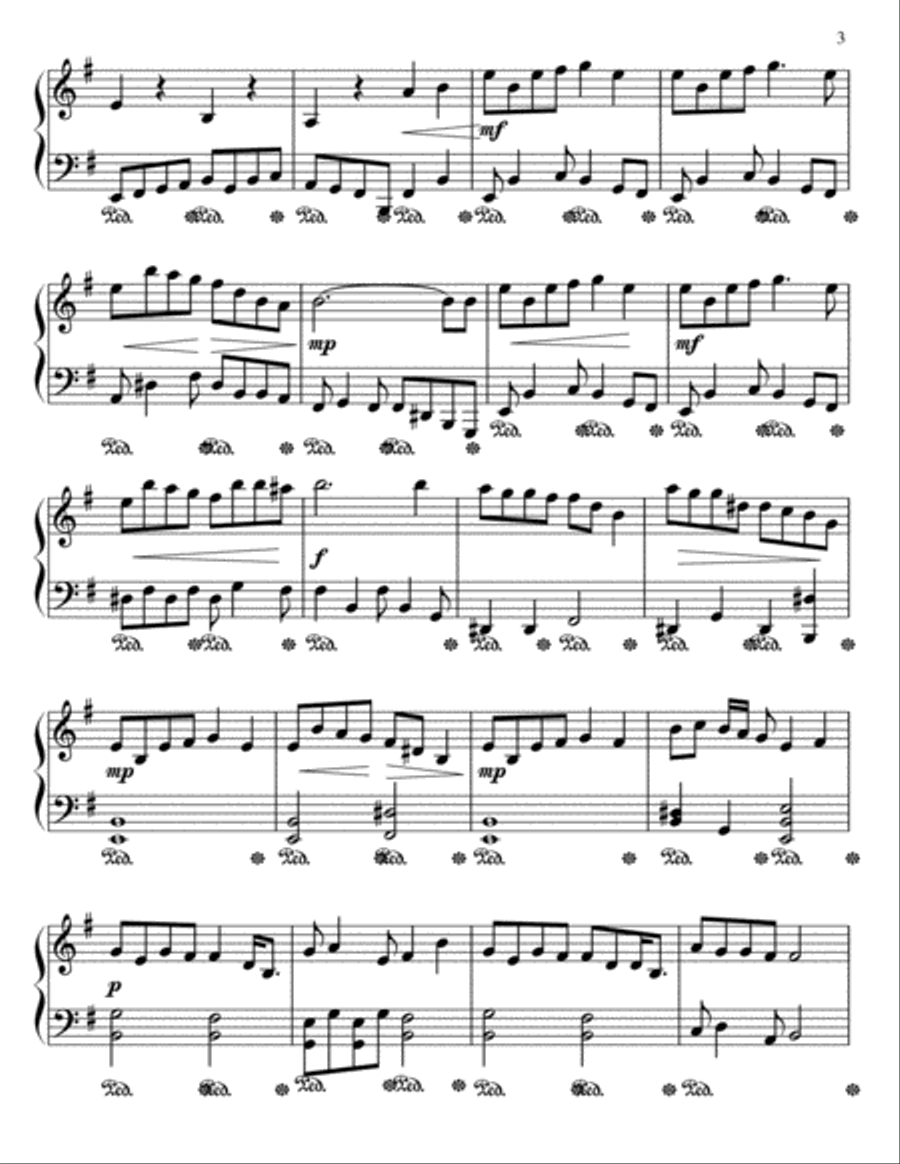 Anne's Ghost Anne's Ghost Piano Solo scores gallery preview page 3