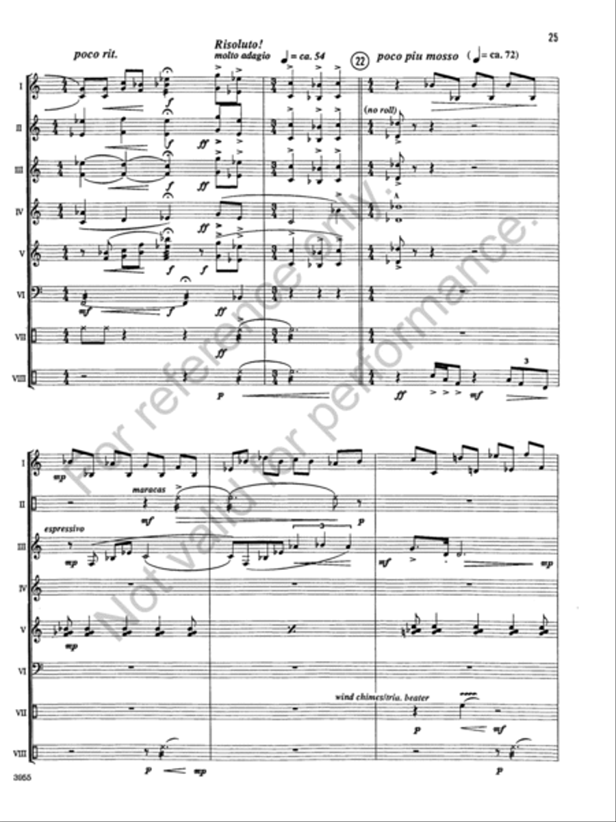 Windstone Suite Percussion Ensemble scores gallery preview page 24