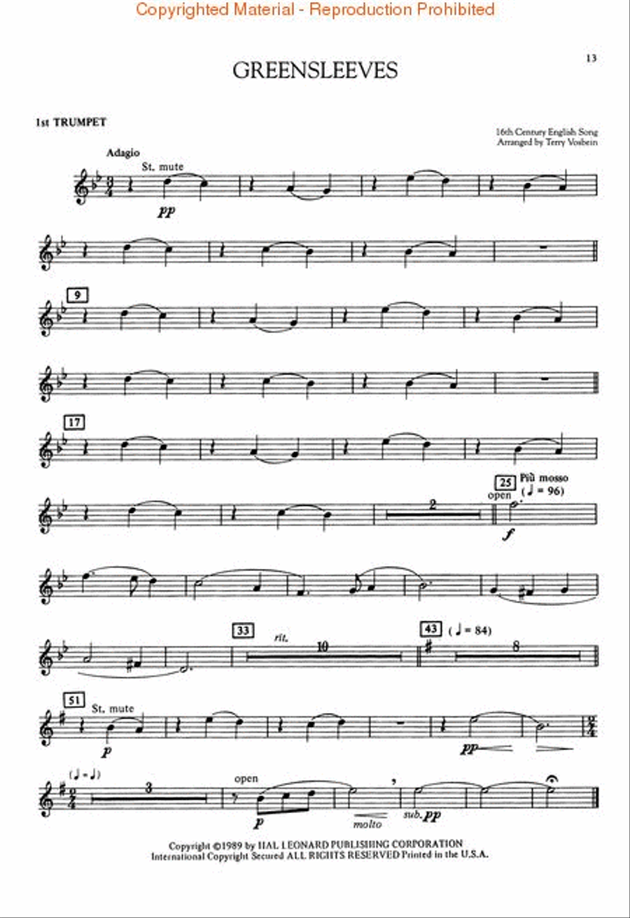 Play Along with The Canadian Brass Brass Quintet scores gallery preview page 4