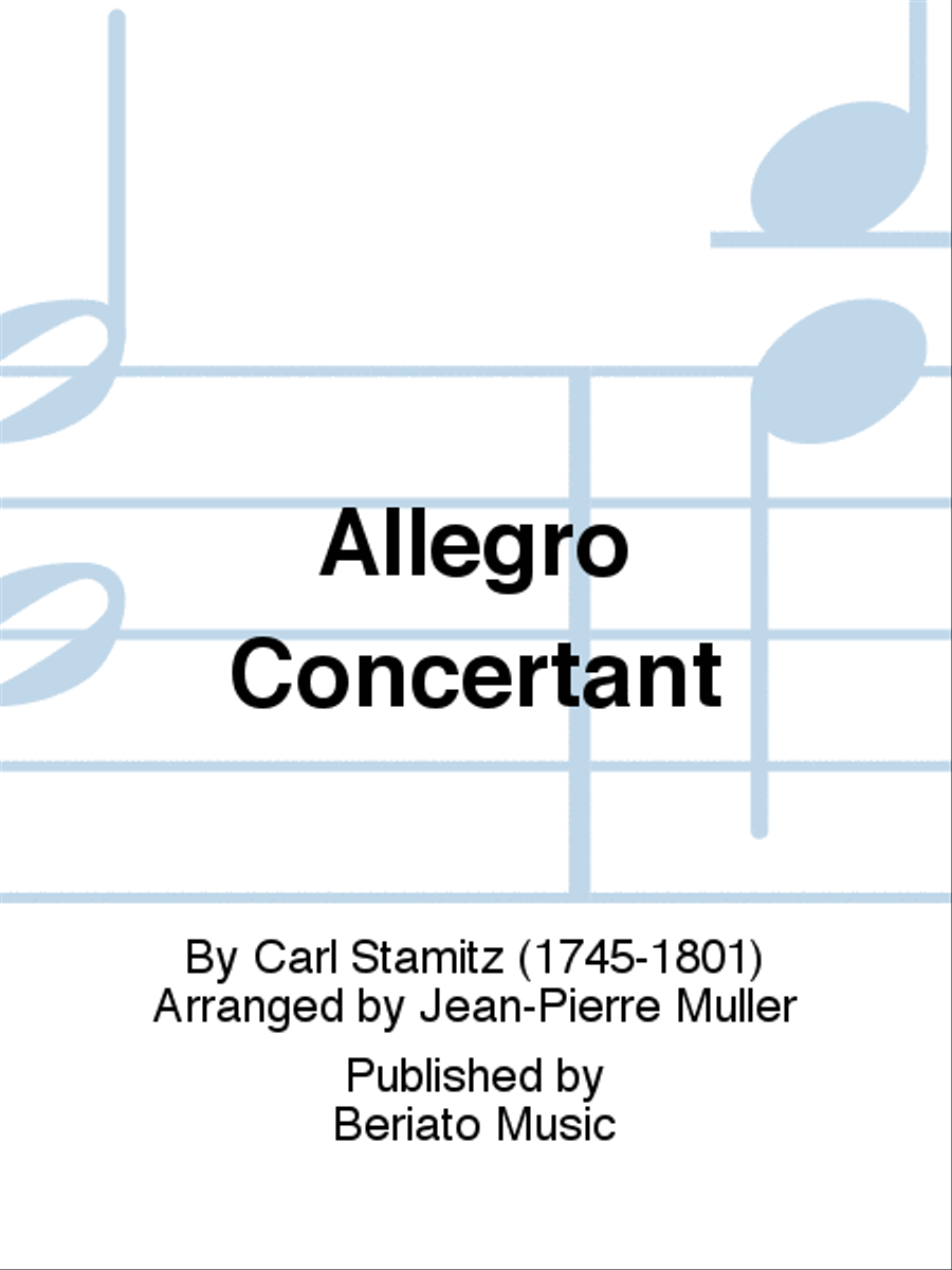 Allegro Concertant Allegro Concertant Piano Accompaniment scores gallery preview page 1