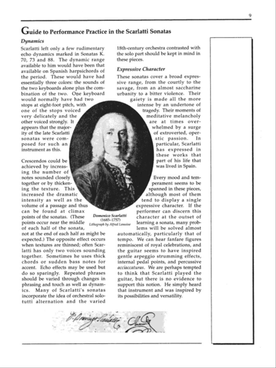 At the Piano with Scarlatti Piano Solo scores gallery preview page 33