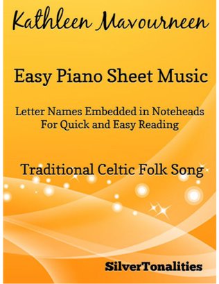 Kathleen Mavourneen Easy Piano Sheet Music