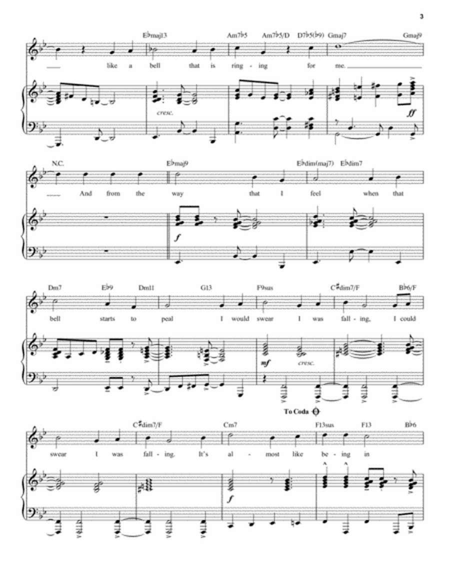 Almost Like Being In Love [Jazz version] (arr. Brent Edstrom)