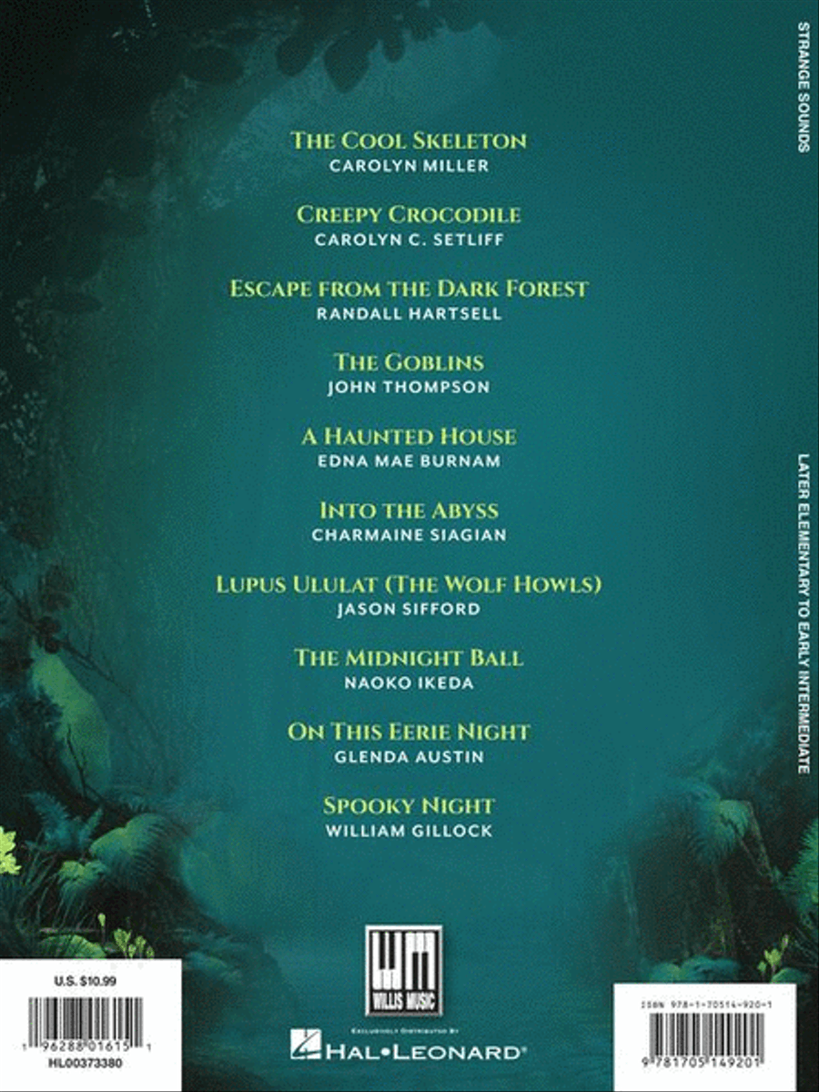 Strange Sounds Strange Sounds Easy Piano scores gallery preview page 7