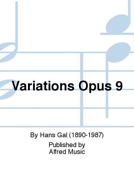 Variations Opus 9