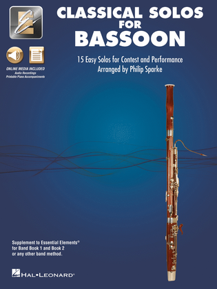 Book cover for Classical Solos for Bassoon