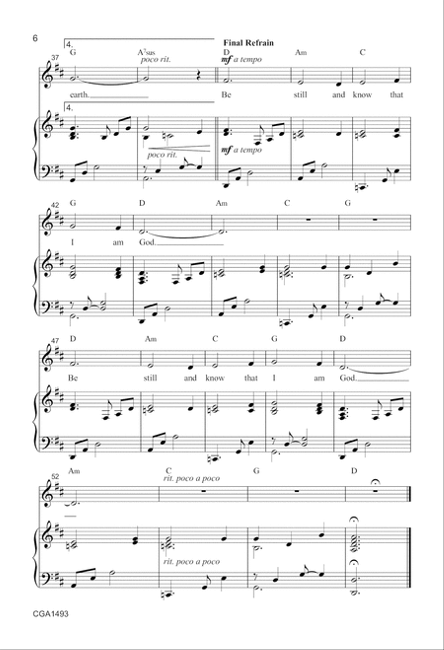 Two Psalm Settings Unison Choir scores gallery preview page 6